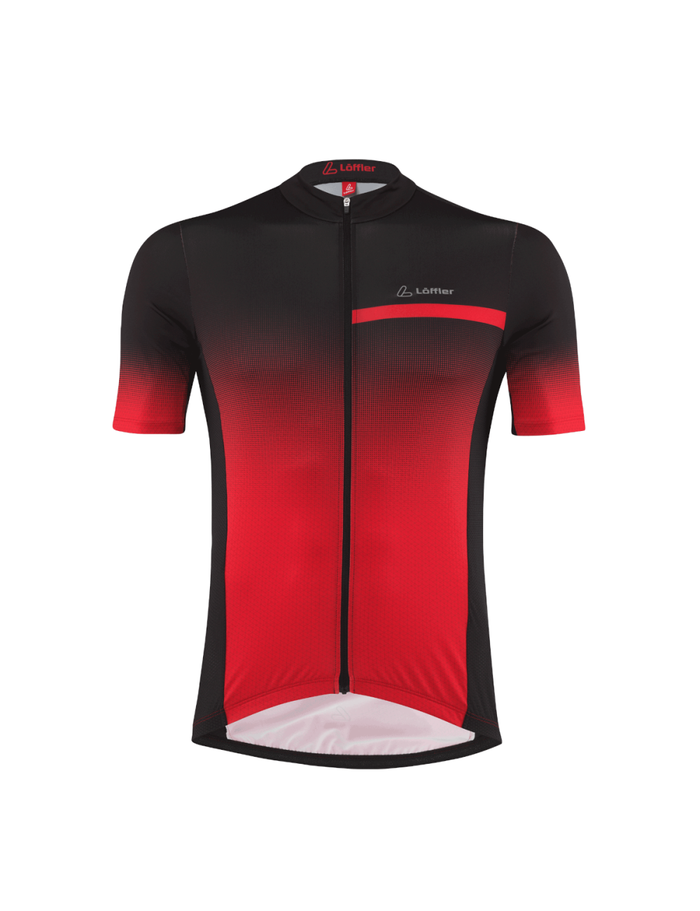 Loeffler short-sleeved cycling shirt M Bike Jersey FZ Coogan Mid - Red