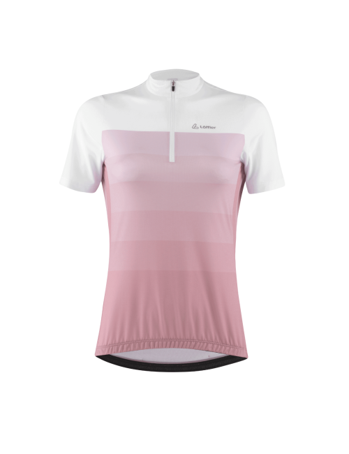 Loeffler Kurzarm-Radtrikot W Bike Jersey HZ Rainbow Mid Rosanne - Pink
