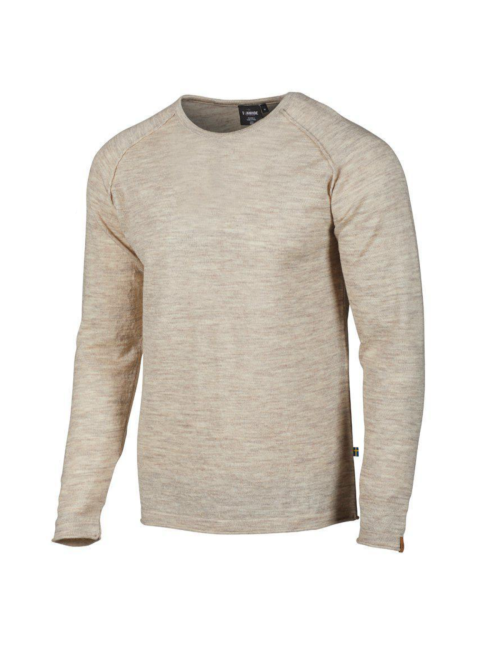 Ivanhoe trui NLS Beech Crewneck Birch - 100% zuivere ongeverfde wol