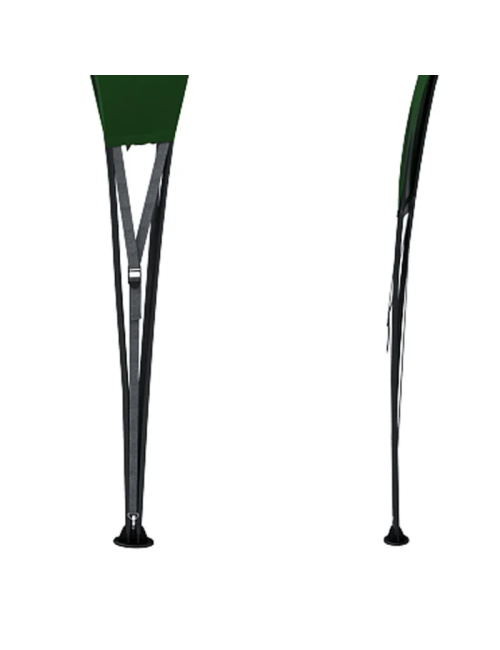 Tenda per feste Husky Broof L Shelter 365 x 365 x 220 - Verde