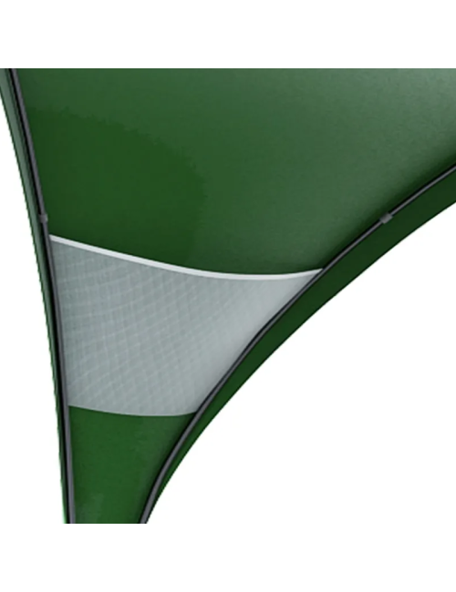 Tenda per feste Husky Broof L Shelter 365 x 365 x 220 - Verde