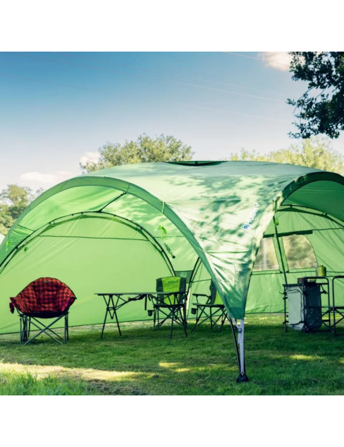 Tenda per feste Husky Broof L Shelter 365 x 365 x 220 - Verde
