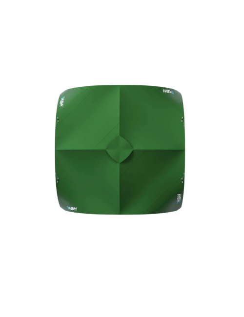 Tenda party Husky Broof XL Shelter 456 x 456 x 245 - Verde