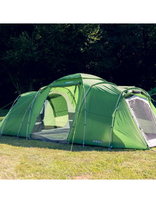 Husky Boston 6 Dural - familie tent - 6 persoons - Groen