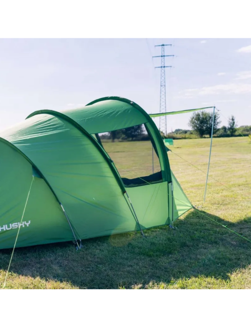 Husky Baul 4 - tente familiale - 4 couchettes - Vert