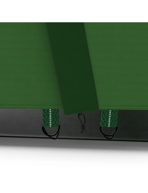 Husky Baul 4 - familie tent - 4 persoons - Groen