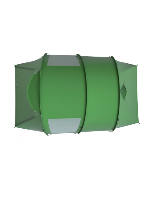 Husky Baul 4 - tenda familiare - 4 posti letto - Verde