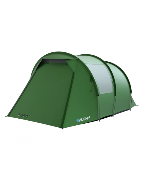Husky Baul 4 - tenda familiare - 4 posti letto - Verde