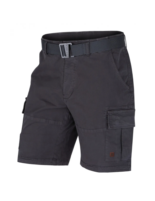 Husky kurze Wanderhose aus Baumwolle für Männer Ropy M - Grau