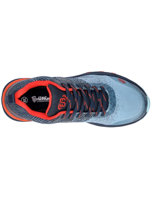 Brütting wandelschoenen Mount Batur met Comfortex - Blauw - Oranje
