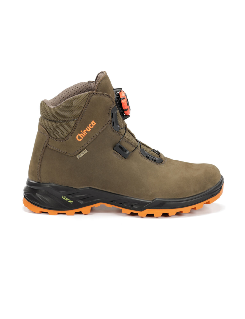 Chiruca wandelschoenen Cares Boa Hi-Vis - GoreTex Verde - Vibram - Groen