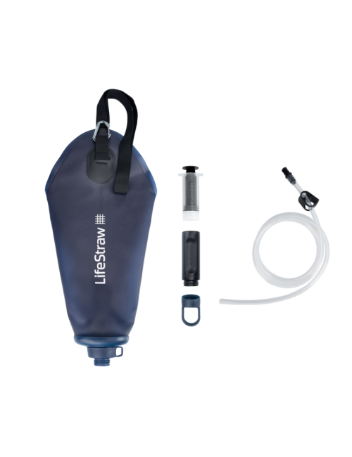 LifeStraw Peak Series Compact Gravity water bag with water filter - 3 L - Blue
