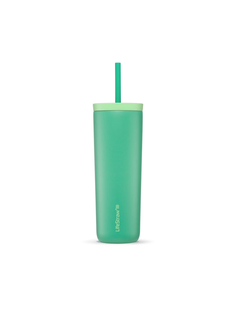 LifeStraw water filter bottle Go Tumbler 500 ml stainless steel insulated 500 ml - Green