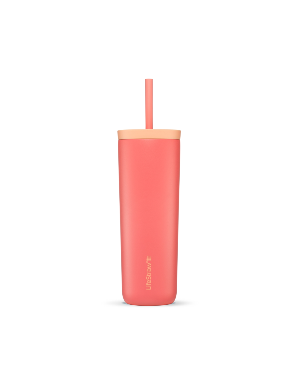 LifeStraw waterfilterfles Go Tumbler 500 ml RVS geïsoleerd 500 ml - Roze