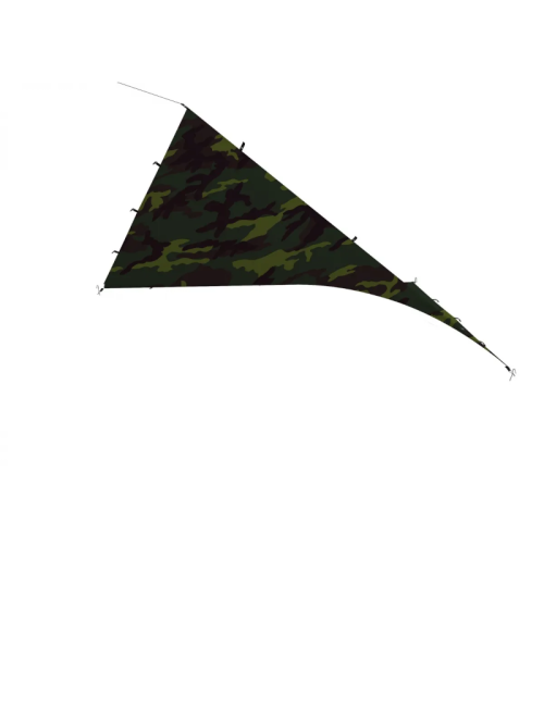 Husky Tarp Rover 300 x 300 - Verde mimetico