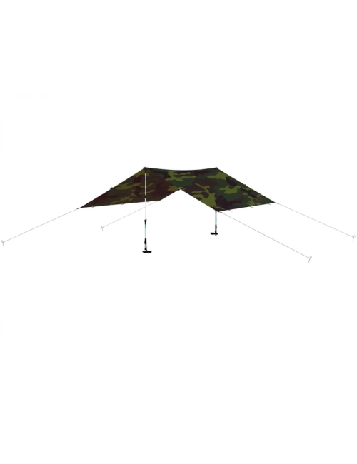 Husky Tarp Rover 300 x 300 - Verde mimetico