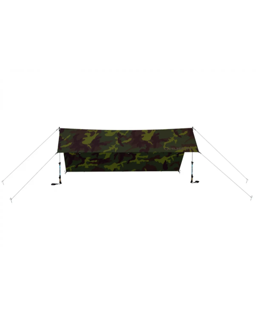 Husky Tarp Rover 300 x 300 - Tarnfarbe Grün