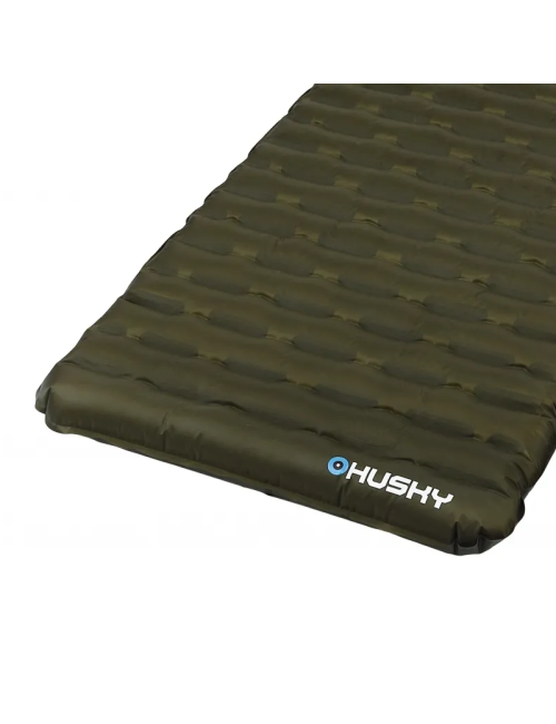 Matelas de couchage gonflable Husky Faddy 9 - Valeur R 5,5 - Vert kaki