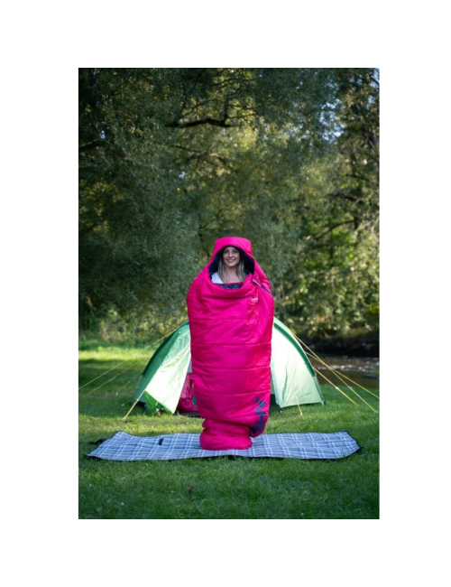 Sacco a pelo a mummia Husky Majesty da donna 2024 -10°C - 200 cm - Rosa