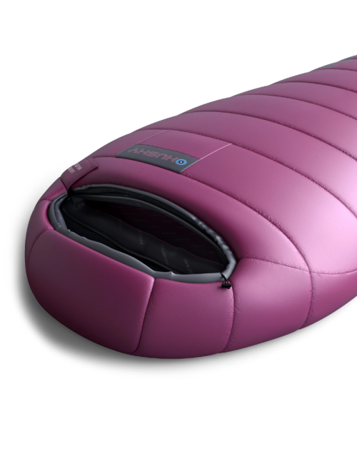 Sacco a pelo a mummia Husky Majesty da donna 2024 -10°C - 200 cm - Rosa