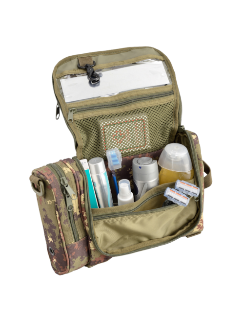 Defcon 5 Kulturtasche Tactical Compact mit viel Stauraum - Italian Camo Green