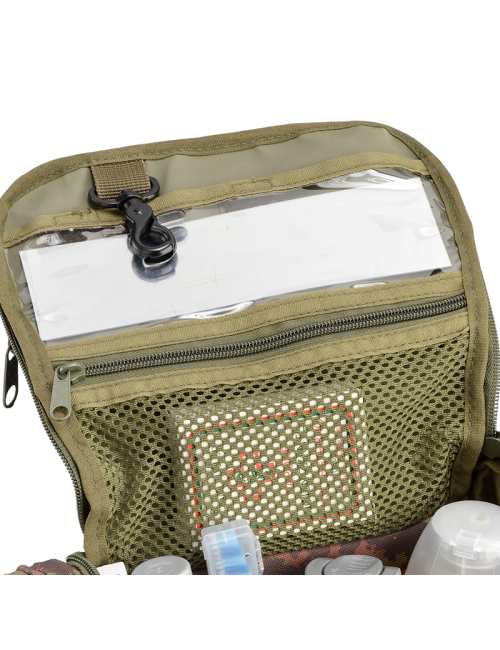 Defcon 5 Kulturtasche Tactical Compact mit viel Stauraum - Italian Camo Green