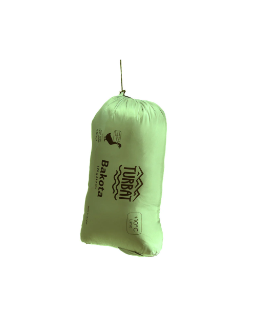 Couverture Turbat sac de couchage Down Bakota 10°C 210 x 170 - Vert