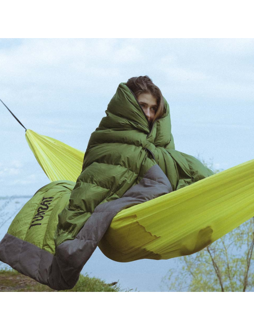 Couverture Turbat sac de couchage Down Bakota 10°C 210 x 170 - Vert