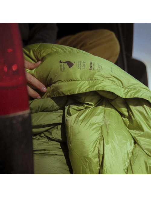 Couverture Turbat sac de couchage Down Bakota 10°C 210 x 170 - Vert