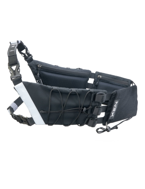 XEN Orbiter RunPack - Hybrid between running belt and backpack - Black