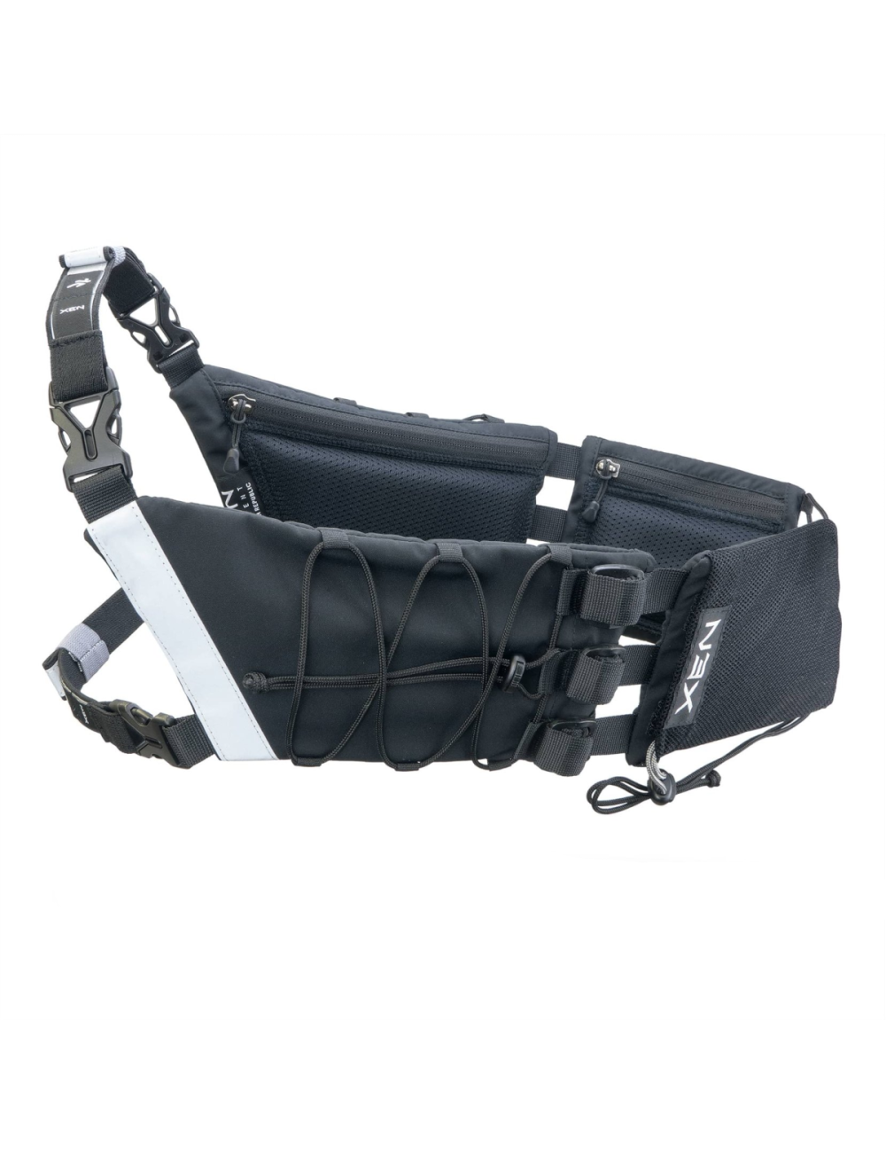 XEN Orbiter RunPack - Hybride entre ceinture de course et sac à dos - Noir