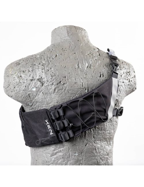XEN Orbiter RunPack - Hybride entre ceinture de course et sac à dos - Noir