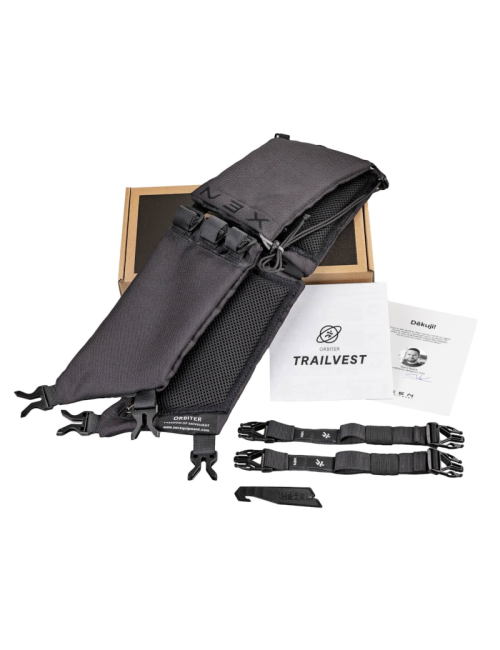 XEN Orbiter TrailVest - Hybrid zwischen Laufgürtel und Rucksack - Schwarz