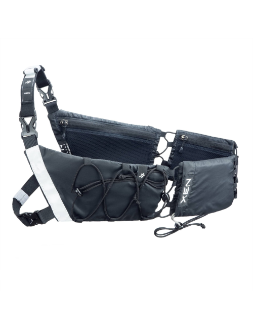 XEN Orbiter TravelBelt - Hybride entre ceinture de course et sac à dos - Noir