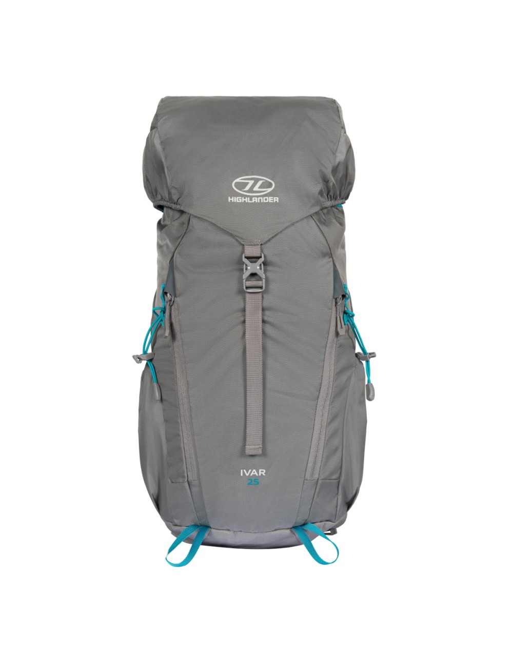 Highlander rugzak Ivar Haar Grey voor dames 25 liter - Grijs