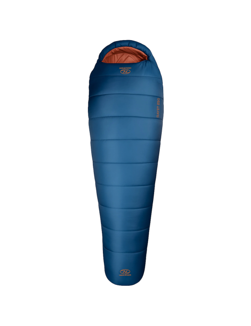 Saco de dormir Highlander Rayet 250 - Cálido y confortable hasta 1°C - Deep Blue