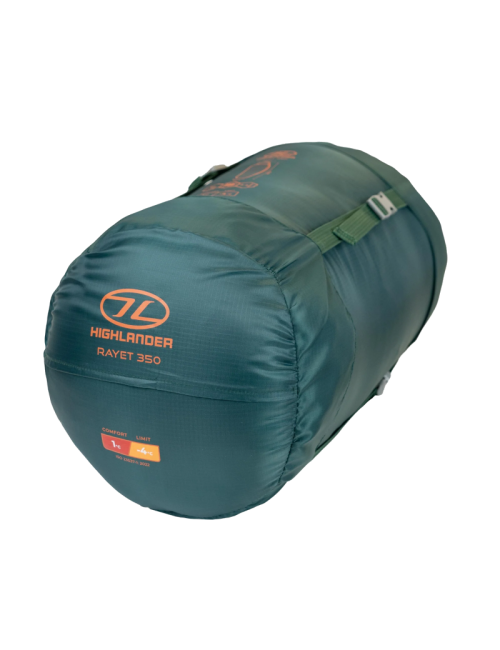 Highlander Rayet 350 Mumienschlafsack - Warm & Komfortabel bis -4°C