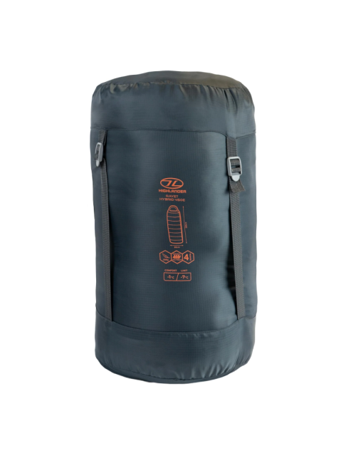 Saco de dormir Highlander Rayet Hybrid 450E - Cálido y confortable hasta -7°C