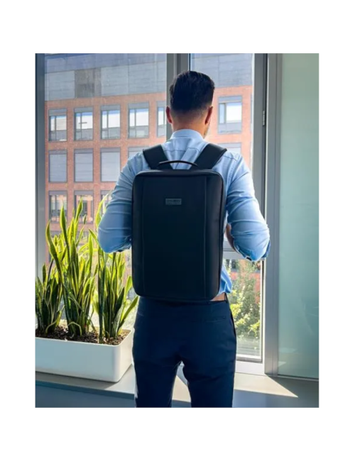 Husky Rucksack Office 12 Liter Business Design City Rucksack - Schwarz
