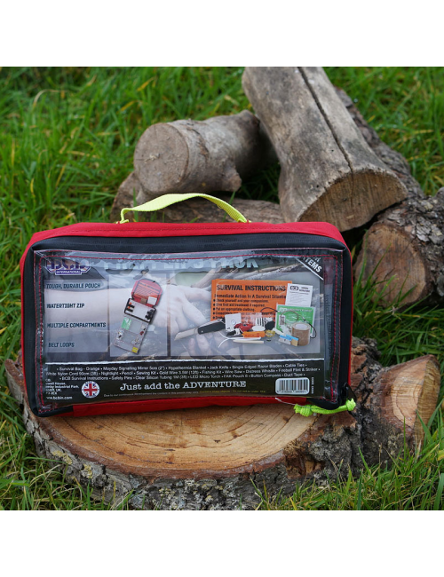 Bushcraft BCB noodpakket – preppers pack in handige opbergtas