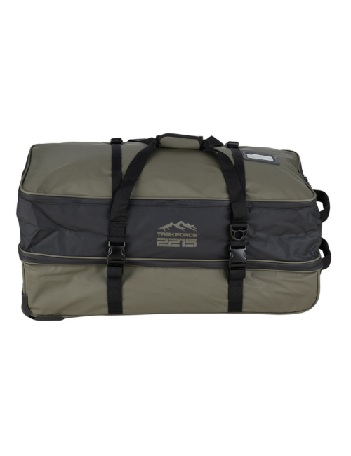 TF-2215 Borsa da viaggio Trolley impermeabile Commander Pro 100 litri - Nero con verde