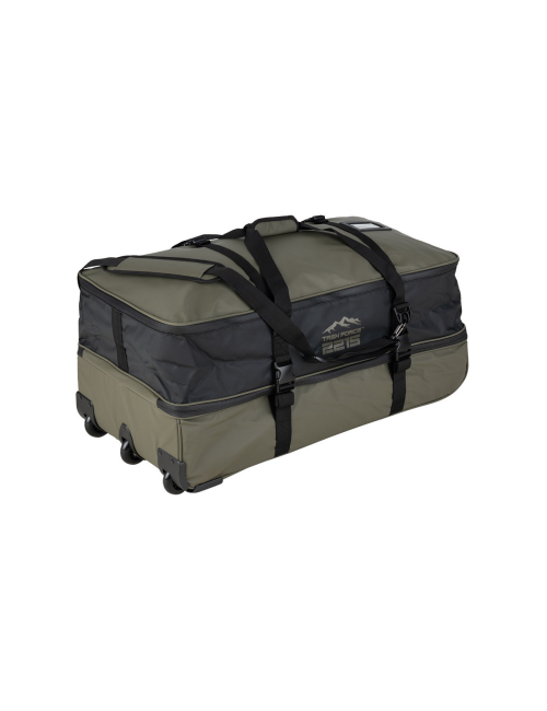 TF-2215 bolsa de viaje Trolley Bolsa impermeable Commander Pro 100 litros - Negro con Verde