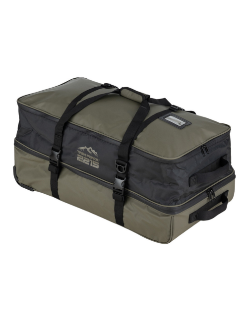 TF-2215 Reisetasche Trolley Bag waterproof Commander Pro 100 Liter - Schwarz mit Grün