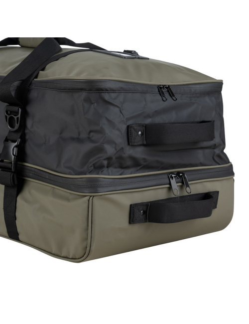 TF-2215 Borsa da viaggio Trolley impermeabile Commander Pro 100 litri - Nero con verde