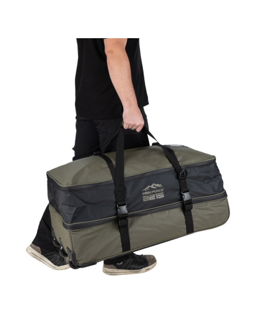TF-2215 reistas Trolley Bag waterproof Commander Pro 100 liter - Zwart met Groen