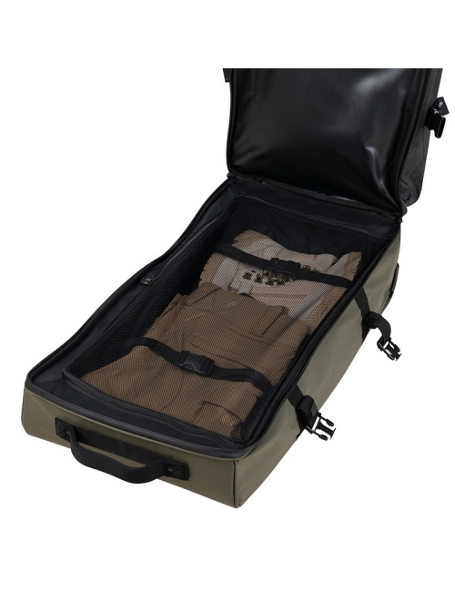 TF-2215 Borsa da viaggio Trolley impermeabile Commander Pro 100 litri - Nero con verde