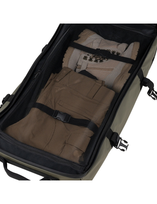 TF-2215 Reisetasche Trolley Bag waterproof Commander Pro 100 Liter - Schwarz mit Grün