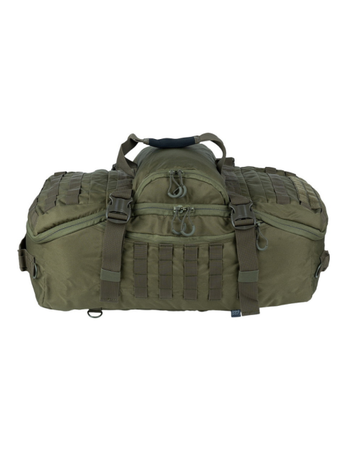 101 Inc. bolsa de viaje táctica de fin de semana 3 en 1 - 80 litros - Verde