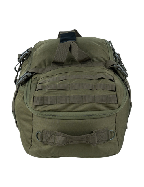 101 Inc. bolsa de viaje táctica de fin de semana 3 en 1 - 80 litros - Verde