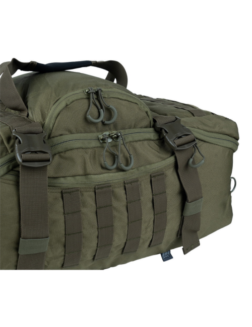 101 Inc. bolsa de viaje táctica de fin de semana 3 en 1 - 80 litros - Verde